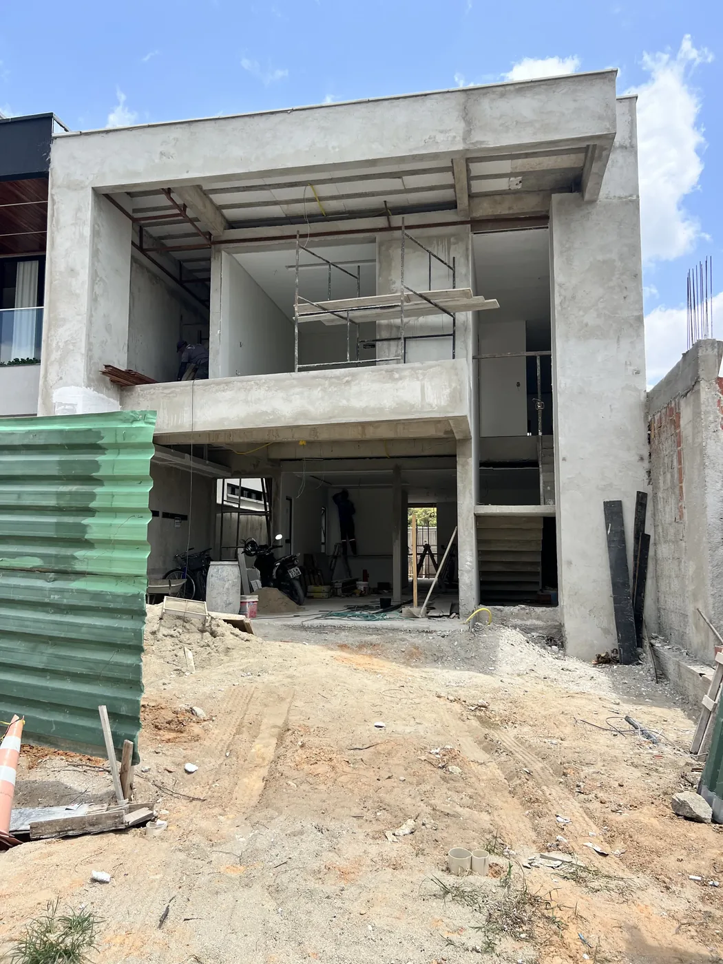 Obra de infraestrutura Tebecon